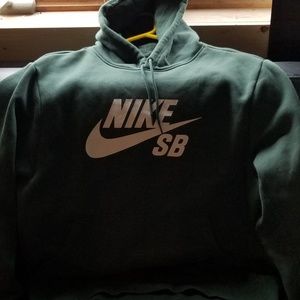 Nike SB hoodie green